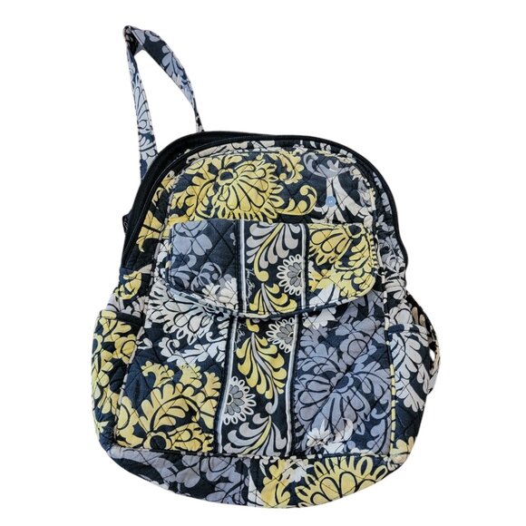 Vera Bradley Backpack Baroque Medium Campus Laptop Tablet School Bag - Picture 1 of 12